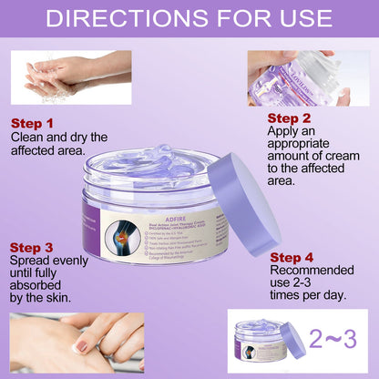 ADFIRE™ 7-Tage Schnell-Wirksame Gelenk- & Knochentherapie-Creme, von der US-amerikanischen Orthopädiegesellschaft (AAOS) genehmigt