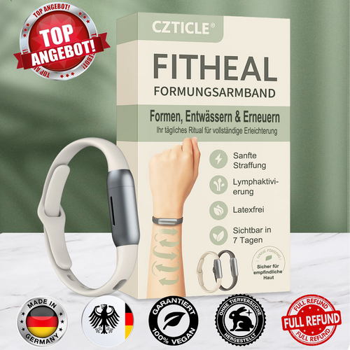 CΖΤΙСLЕ® FіtНеаl Formungsarmband – Deine tägliche Detox-Routine fürs Handgelenk.